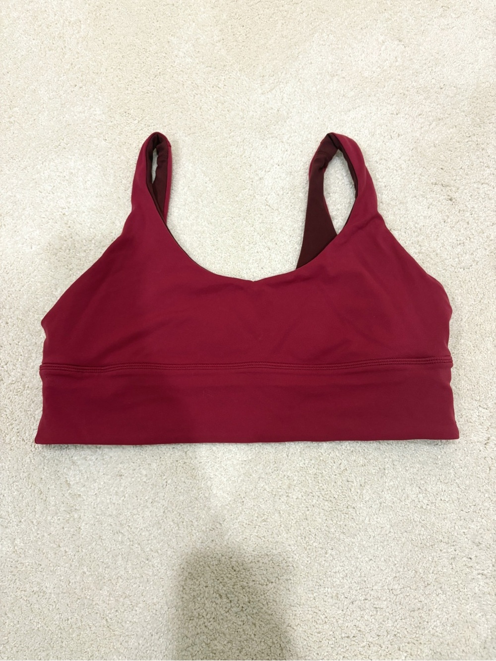 Lululemon Align Longline Reversible Bra Light Support A/B Cup Size 12 - Picture 3 of 5